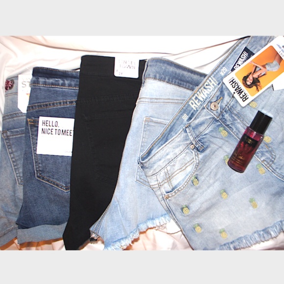 Celebrity pink Tinsel town Rewash Vanilla Star Pants - 5 Jean short sets +Gift 9/w29 +Gift no offers